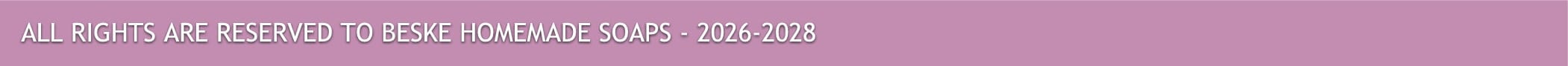 BOTTOM STRIP - BESKE HOMEMADE SOAPS